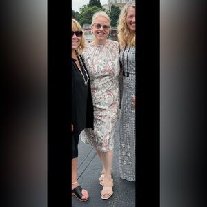 Madeleine sleeveless sheath cotton dress - 12